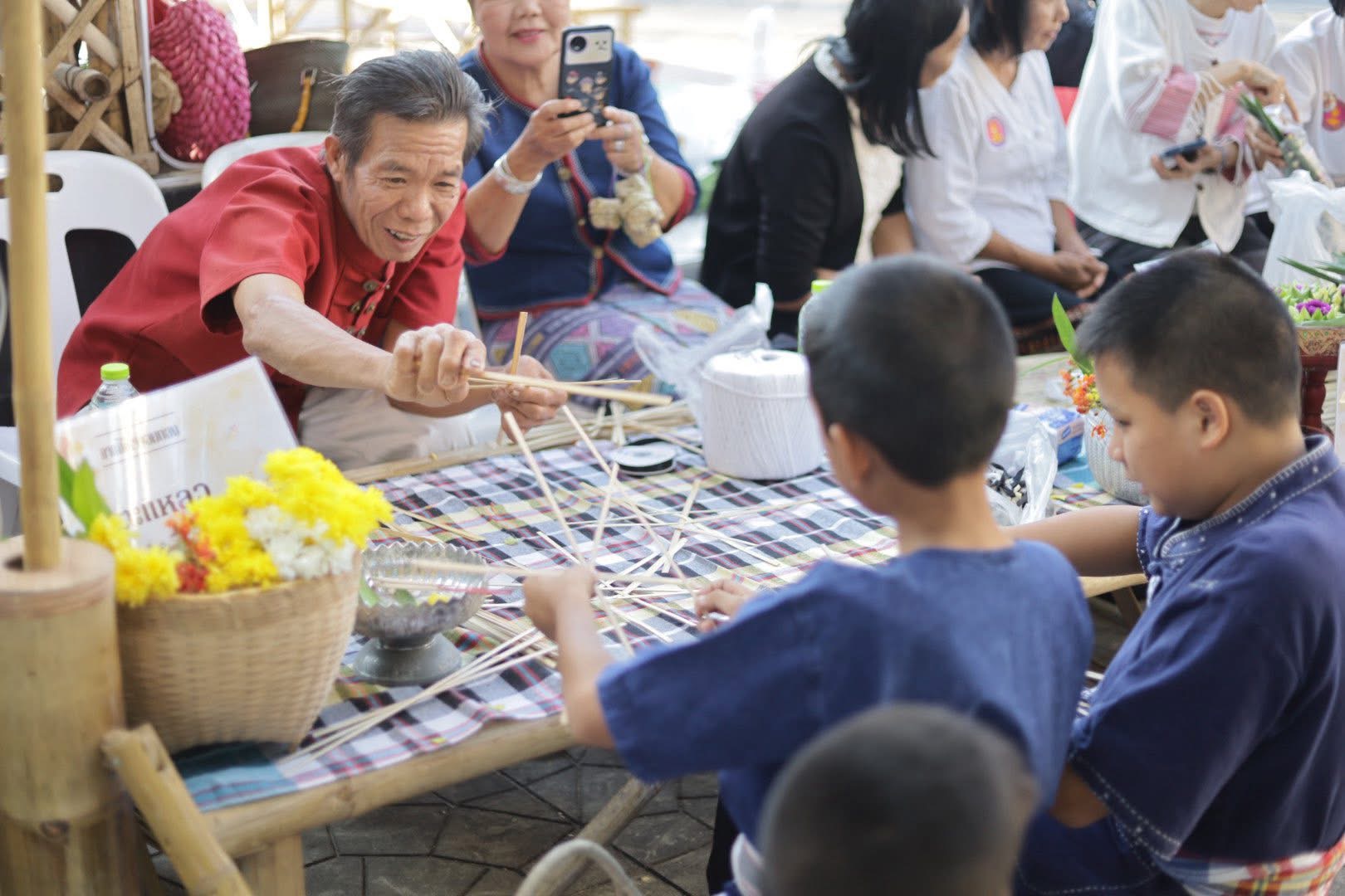 ภาพบรรยากาศกาดครั้งที่ 4