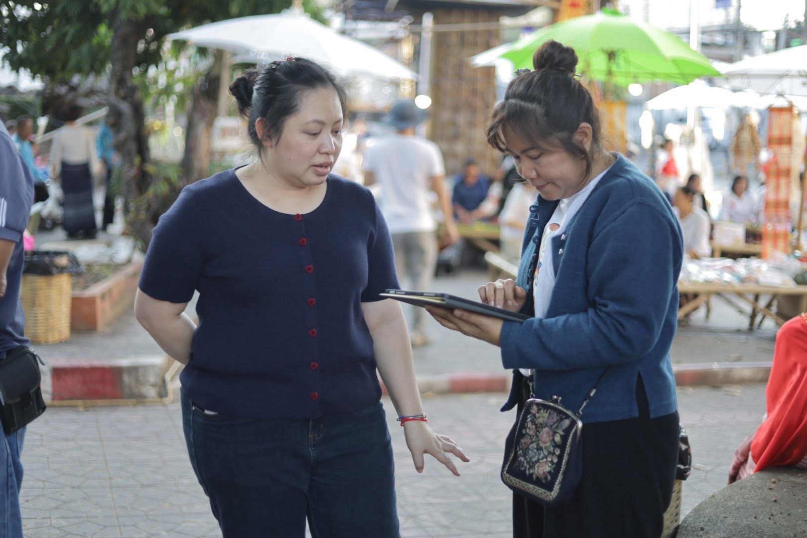 ภาพบรรยากาศกาดครั้งที่ 4